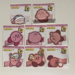 星のカービィ 30th ダイカットステッカー 8種セットのサムネイル