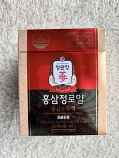 正官庄 高麗人参6年根 紅参精ROYAL 紅参濃縮液100g【新品未開封】のサムネイル