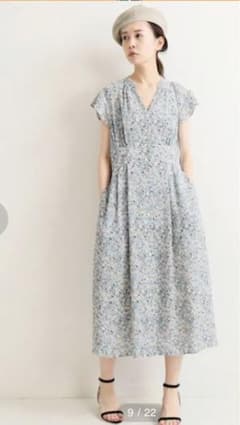 IENA 花柄ワンピース 36のサムネイル