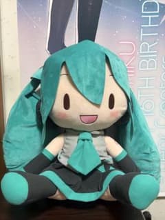 な*ゃ様 初音ミク ふわぷち どでかどでかジャンボぬいぐるみ - メルカリ