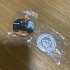 주술회전 이타도리 유지 치이카와 캔 배지 쿠라 스시 2 개 세트