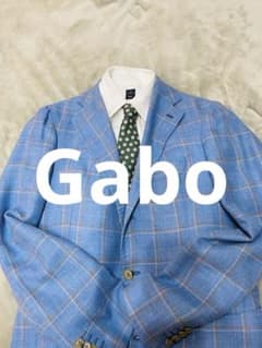 【美品】Gabo スカイブルー　サマージャケットのサムネイル