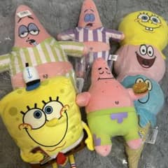 【スポンジ・ボブ】ビキニボトム スポンジボブ パトリック イカルド まとめ売り