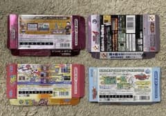 [Box only] Game Boy Advance Pokémon Ruby, Yu-Gi-Oh!, Puyo Puyo