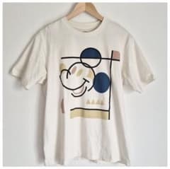 【UNIQLO】 UT ディズニー ミッキーフェイス Tシャツ L 男女兼用のサムネイル