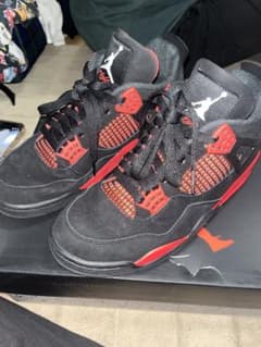 Air Jordan 4 レッドサンダー Red Thunder 26cm - メルカリ