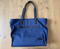 TUMI トートバッグ ネイビーのサムネイル