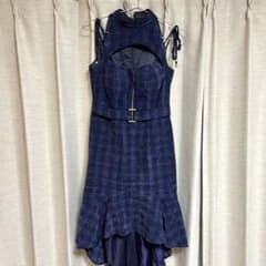 andy ロングドレス　M ネイビー　ローブドフルールのサムネイル