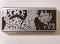 ONE PIECE 주석 캔 펜 케이스 로우 & 쵸퍼