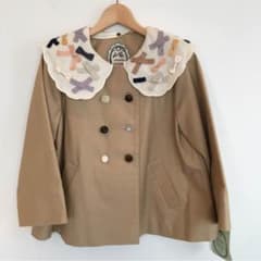 ♡ちのちの♡さま専用　ネセセア リボン襟付きジャケットのサムネイル
