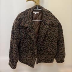 MOUSSY レオパード柄 ジャケット Fのサムネイル