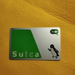Suicaカード ペンギンデザイン残高ゼロ - メルカリ