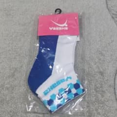 Yasaka 卓球 展示会限定 ソックス ブルー Mサイズのサムネイル