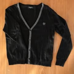 COMME CA ISM/ジュニア150A/ブラック/カーディガンのサムネイル