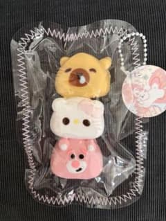 スクイーズ3個セット　マスコット　キーホルダー　ぷにぷにのサムネイル