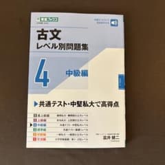 古文レベル別問題集④中級編のサムネイル