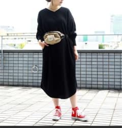FREAK'S STORE  ワッフルサーマル Vネックワンピースのサムネイル