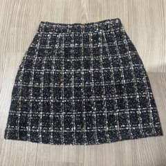 Tina:jojun ツイードスカート タイトスカート Sのサムネイル