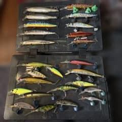 イマカツ　エバーグリーン　ルアーセット　24点　送料込　ルアー まとめ売り イマカツ エバーグリーン ルアーセット 24点 送料込 ルアー まとめ売り