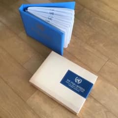 国連発行の「国旗シリーズ」の初日カバー、第9、10次、11次以降発行分