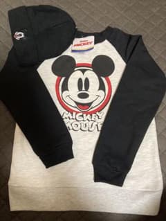 Disney Mickey Mouse sweatshirt and knit hat set, brand new.