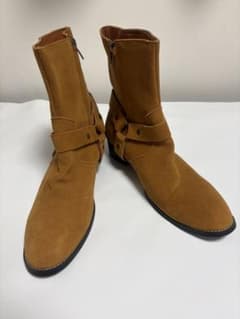 【新品】MANIERA マニエラ BLUE LOUNGE リングブーツ 42のサムネイル