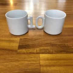 ナンバーカップ　１.  ０   ペアマグカップのサムネイル