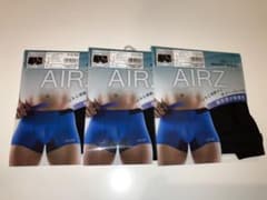 GUNZE BODY WILD AIRZ Light　ブラック　Mサイズ　3枚組のサムネイル