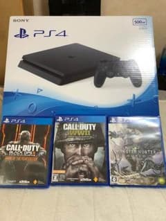 PS4 500GB 本体＋カセット付きのサムネイル