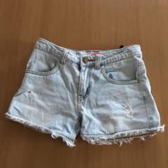 デニムショートパンツ 140センチのサムネイル
