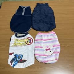 犬服まとめ売り4点　Mサイズおまけ付きのサムネイル
