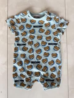 MOSCHINO モスキーノ ベビー ロンパース 3-6M テディベア　半袖のサムネイル
