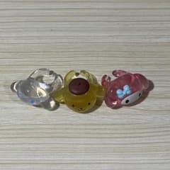 サンリオ シナモン、ポムポムプリン、マイメロの指輪 3つセットのサムネイル