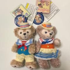 ダッフィー シェリーメイ ぬいぐるみバッジのサムネイル