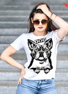 フレンチブルドッグ Tシャツ Mサイズ 半袖のサムネイル
