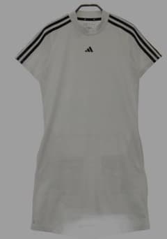 adidas ホワイトワンピース XLサイズ 未使用品 adidas ホワイトワンピース XLサイズ 未使用品 - メルカリ
