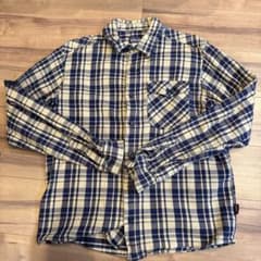 patagonia オーガニックコットン ネルシャツ メンズMのサムネイル