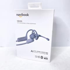 NAVIBOOK NB200 骨伝導ワイヤレスイヤホン 本体 管理B046 - メルカリ