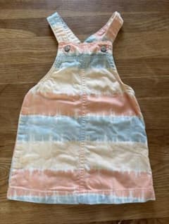 GAP タイダイデニムロンパース