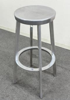 props_poolマジス■デジャヴ スツール 　高さ76　アルミ　カフェ props_pool様専用マジス□デジャヴ スツール 高さ76 アルミ カフェ