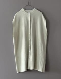 6 ROKU ケープ カーディガン/ミントグリーン