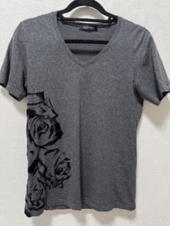 12時間限定値下げ⭐︎Tornado Mart グレー Vネック Tシャツ　Lのサムネイル