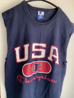 Champion USA ノースリーブ Tシャツ Lサイズのサムネイル