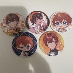 a31.すたぽら くに 缶バッジ まとめ 2周年/第7弾/すたぽらってなぁに