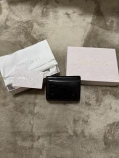 JIMMY CHOO 三つ折り財布 クロコ型押し スター JIMMY CHOO 三つ折り財布 クロコ型押し スター - メルカリ