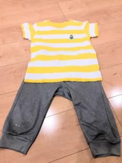 ユニクロ Tシャツ&ズボンセット120のサムネイル