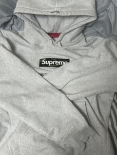 Supreme 2023 迷彩 Box Logo パーカー グレー Mサイズ Supreme 2023 迷彩 Box Logo パーカー グレー Mサイズ - メルカリ