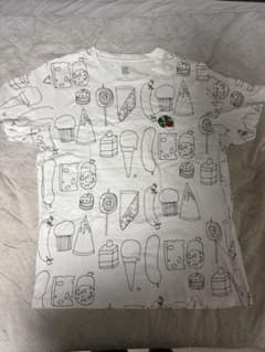 graniph はらぺこあおむし 半袖Tシャツ ホワイトのサムネイル
