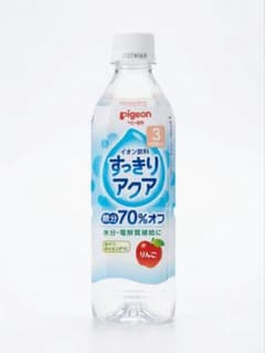Pigeon すっきりアクア りんご 500ml　15本セット+おまけ1本のサムネイル
