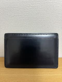 土屋鞄　コードバンパスケース　紺色/茶色のサムネイル
